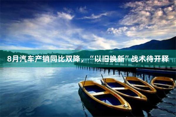 8月汽车产销同比双降，“以旧换新”战术待开释